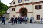 Outside the Zwiefalten monastery